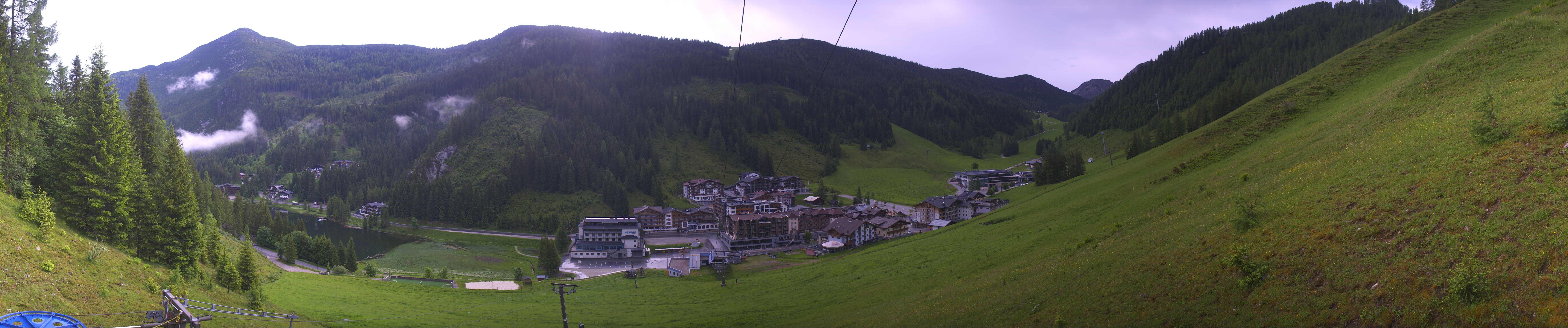 Archiv Foto Webcam Panoramablick Rosskopfbahn in Zauchensee