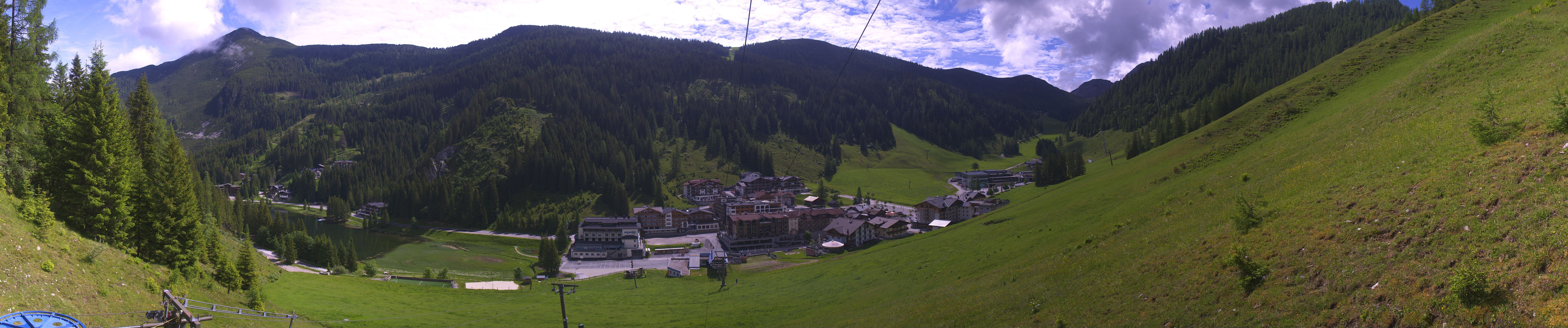 Archiv Foto Webcam Panoramablick Rosskopfbahn in Zauchensee