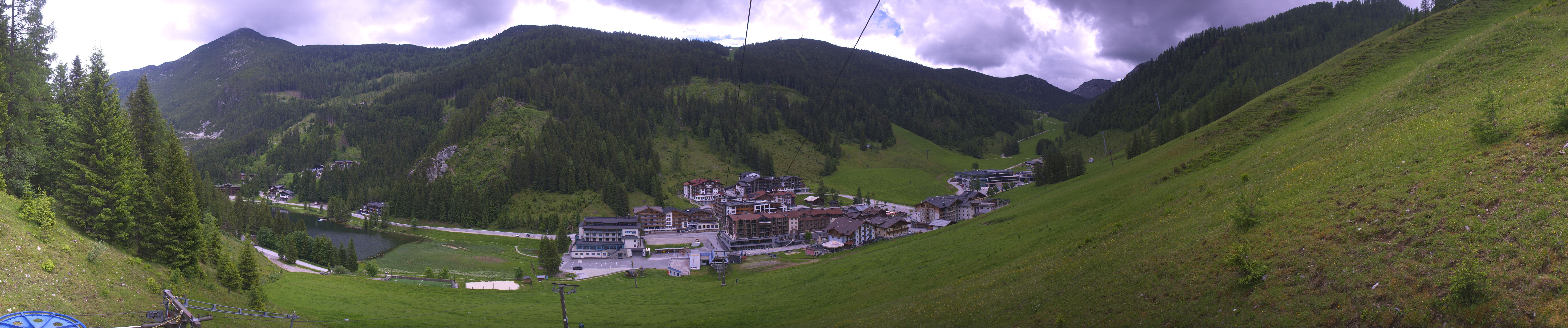 Archiv Foto Webcam Panoramablick Rosskopfbahn in Zauchensee