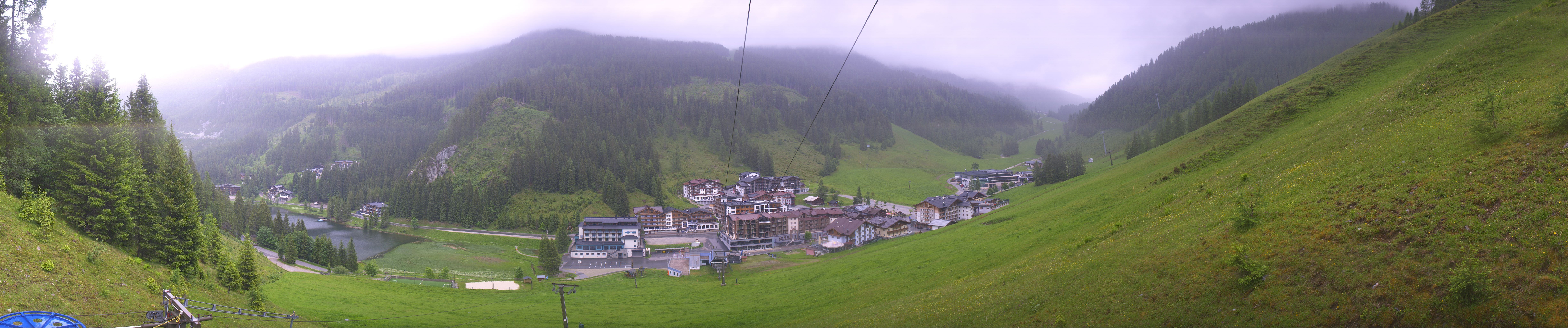 Archiv Foto Webcam Panoramablick Rosskopfbahn in Zauchensee