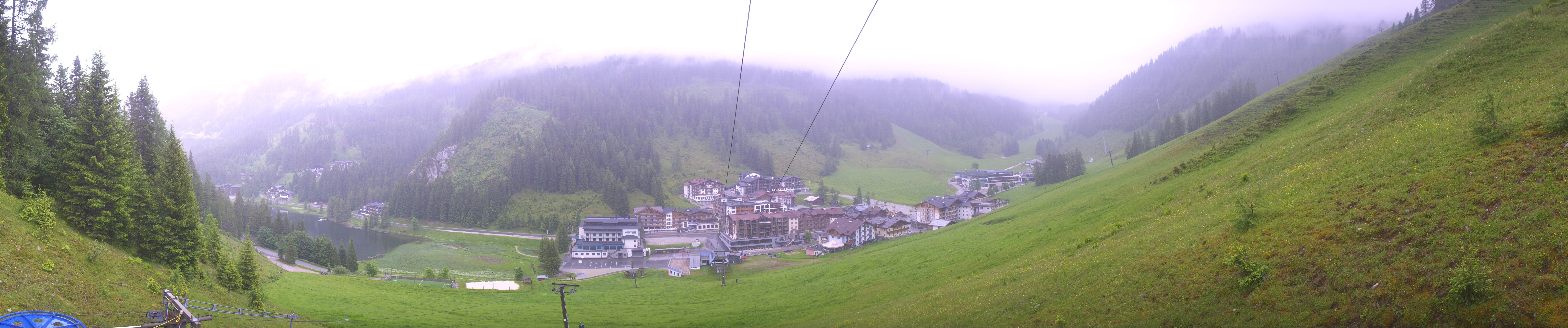 Archiv Foto Webcam Panoramablick Rosskopfbahn in Zauchensee