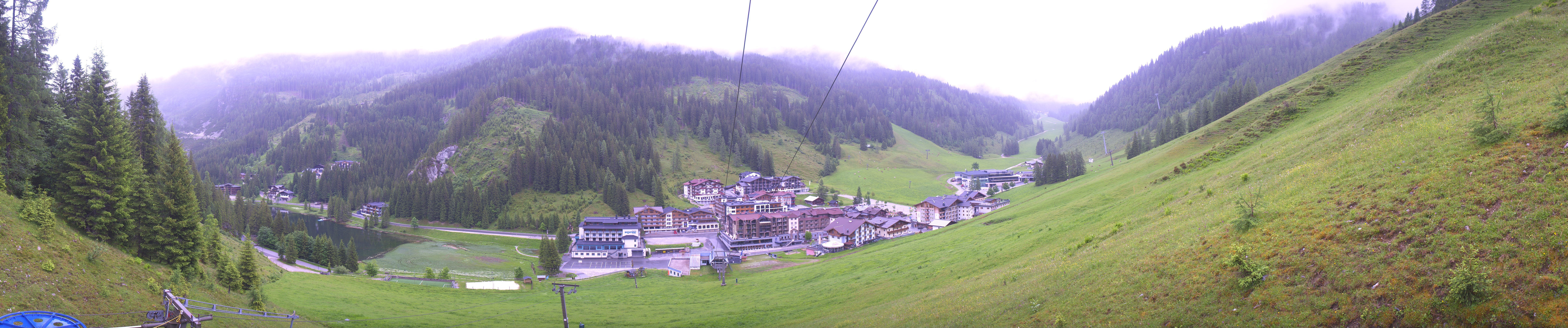 Archiv Foto Webcam Panoramablick Rosskopfbahn in Zauchensee