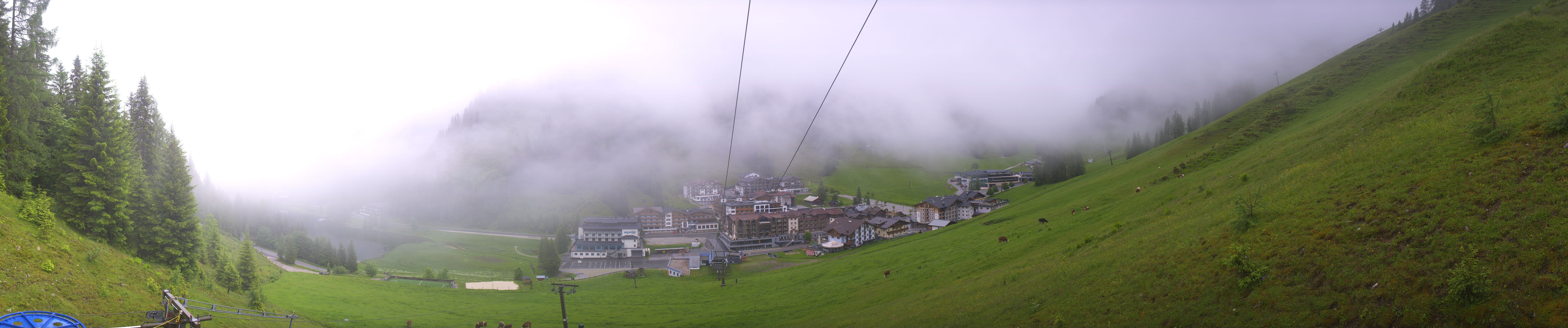 Archiv Foto Webcam Panoramablick Rosskopfbahn in Zauchensee