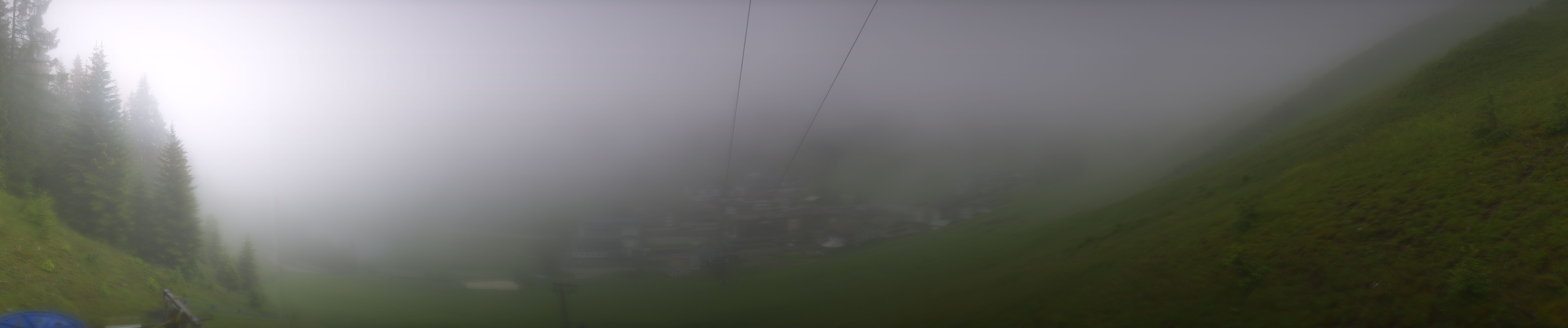 Archiv Foto Webcam Panoramablick Rosskopfbahn in Zauchensee