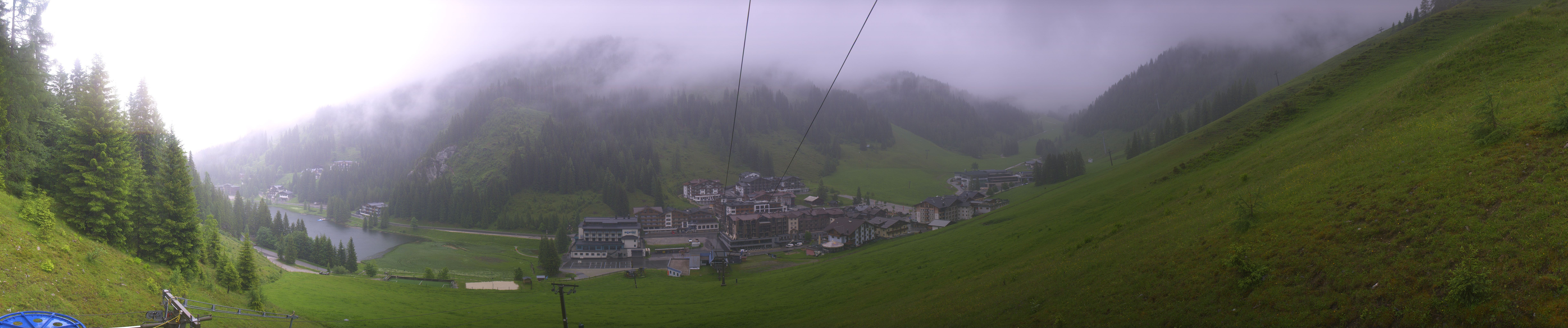 Archiv Foto Webcam Panoramablick Rosskopfbahn in Zauchensee