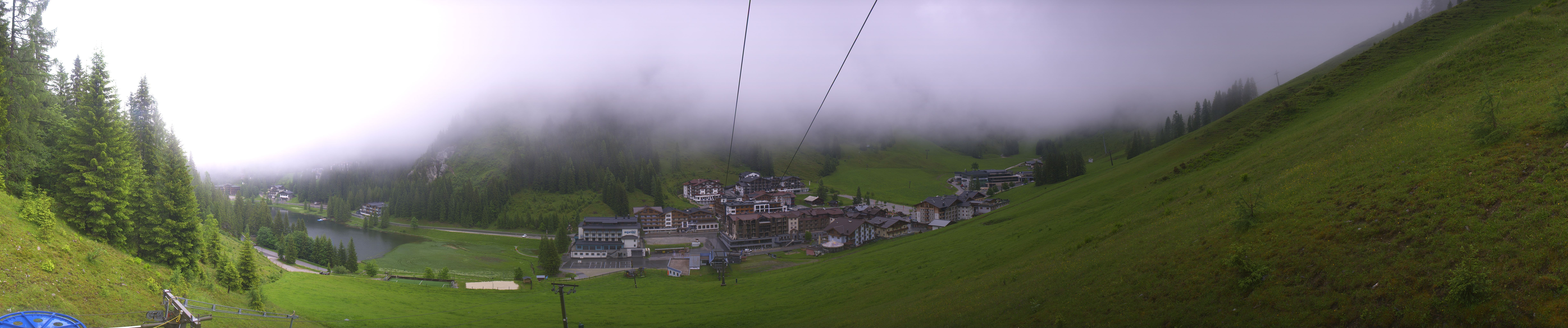 Archiv Foto Webcam Panoramablick Rosskopfbahn in Zauchensee