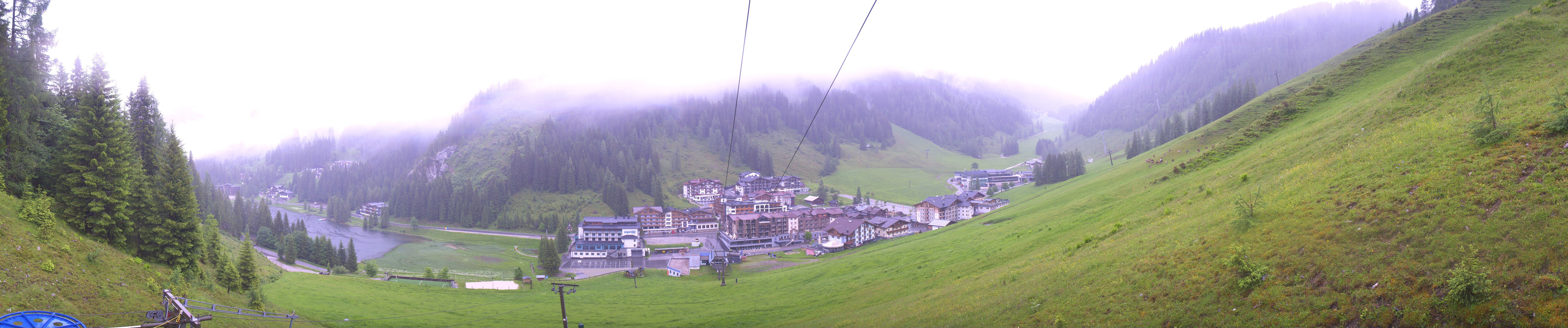 Archiv Foto Webcam Panoramablick Rosskopfbahn in Zauchensee