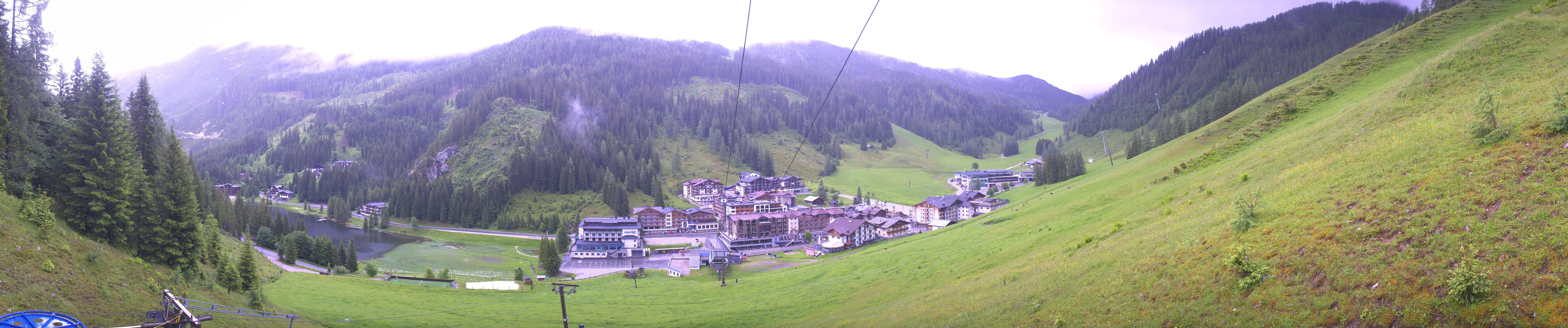 Archiv Foto Webcam Panoramablick Rosskopfbahn in Zauchensee