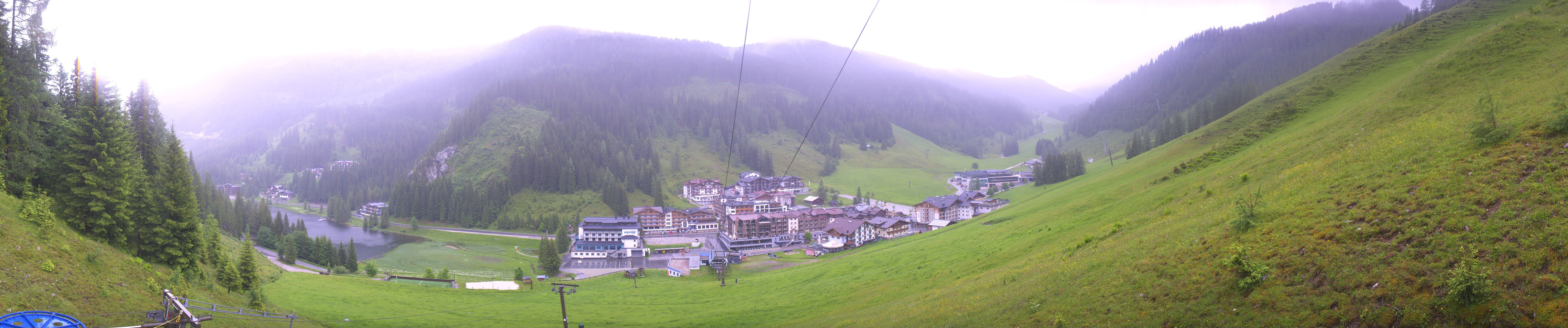Archiv Foto Webcam Panoramablick Rosskopfbahn in Zauchensee