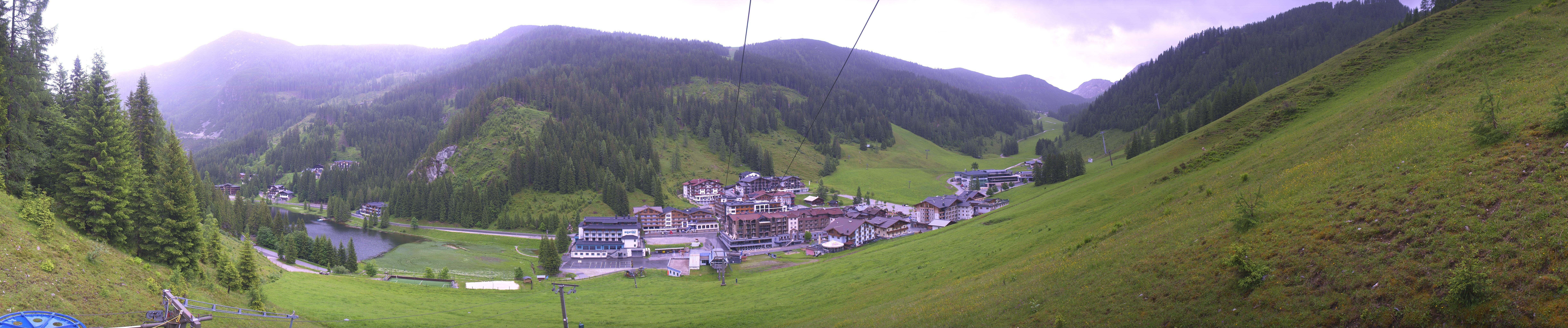Archiv Foto Webcam Panoramablick Rosskopfbahn in Zauchensee