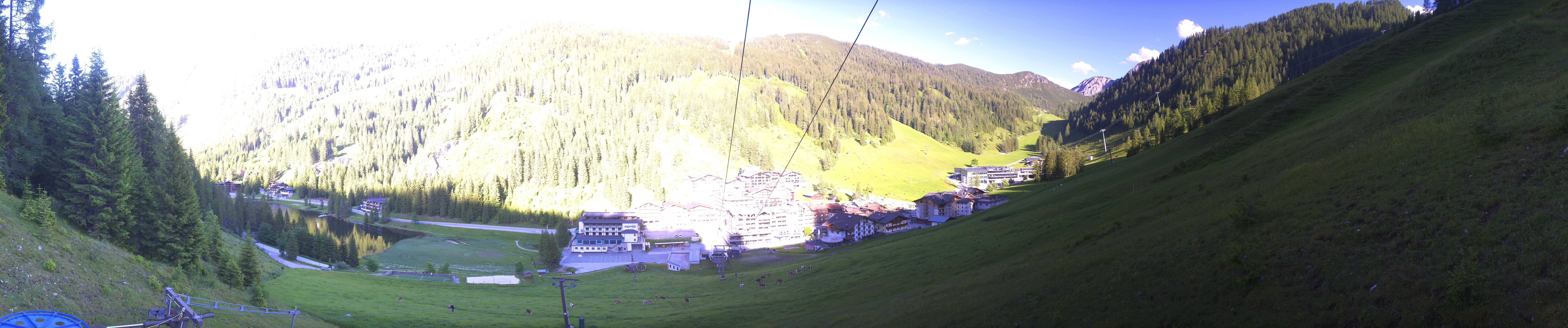 Archiv Foto Webcam Panoramablick Rosskopfbahn in Zauchensee