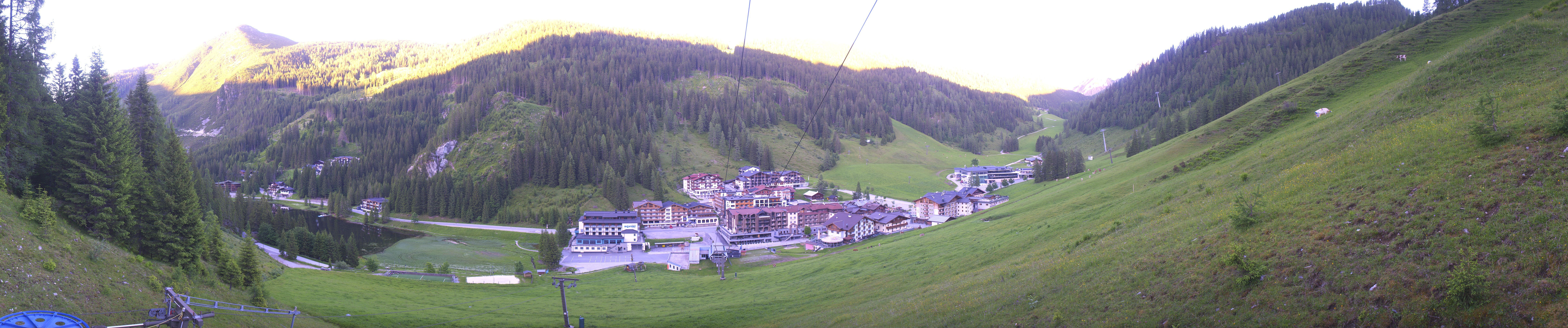 Archiv Foto Webcam Panoramablick Rosskopfbahn in Zauchensee