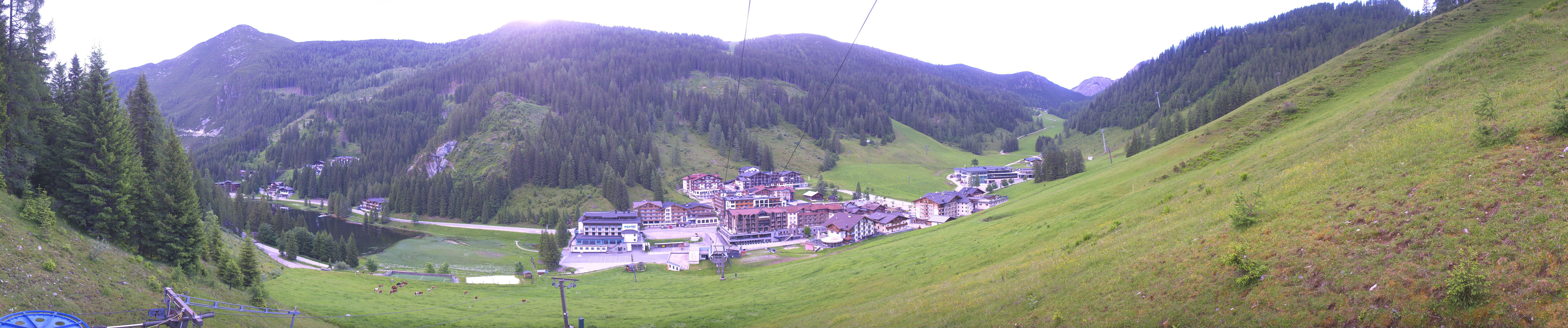 Archived image Webcam Zauchensee - Rosskopf