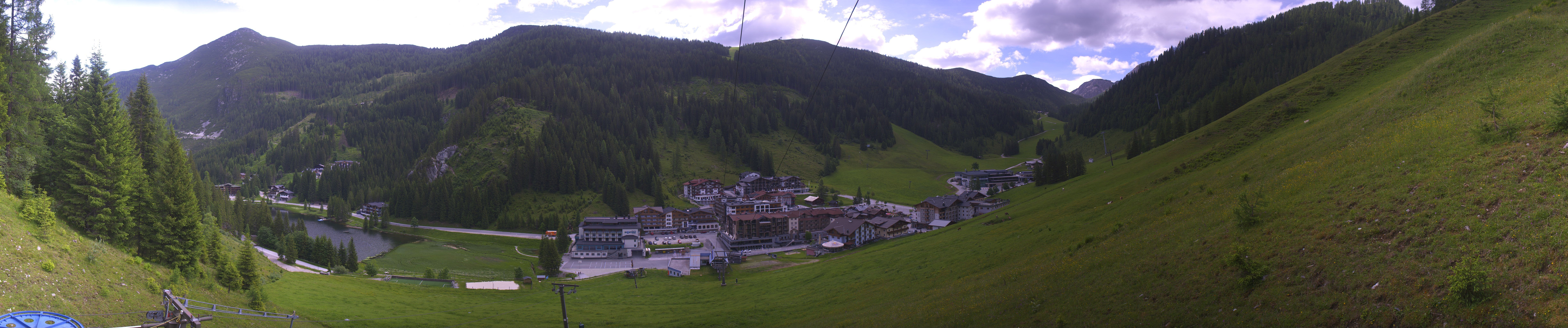 Archiv Foto Webcam Panoramablick Rosskopfbahn in Zauchensee