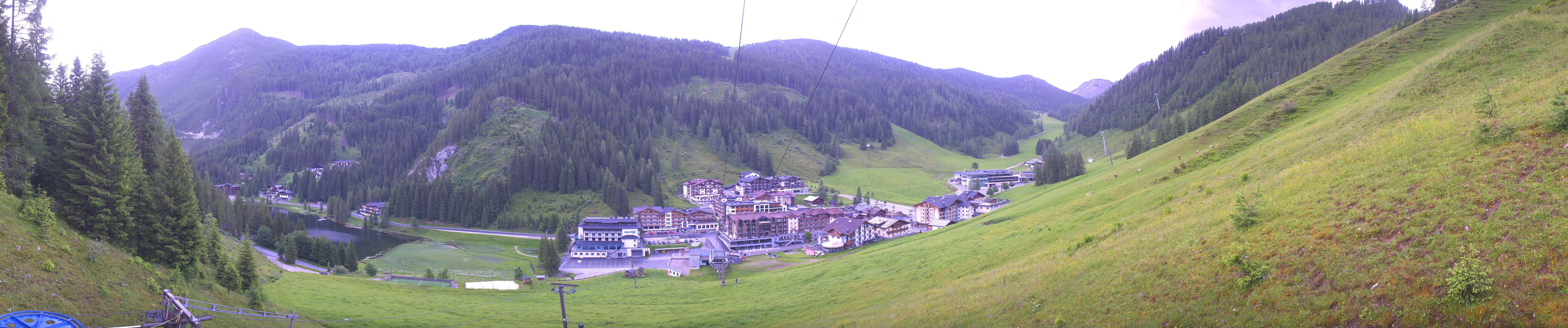 Archiv Foto Webcam Panoramablick Rosskopfbahn in Zauchensee