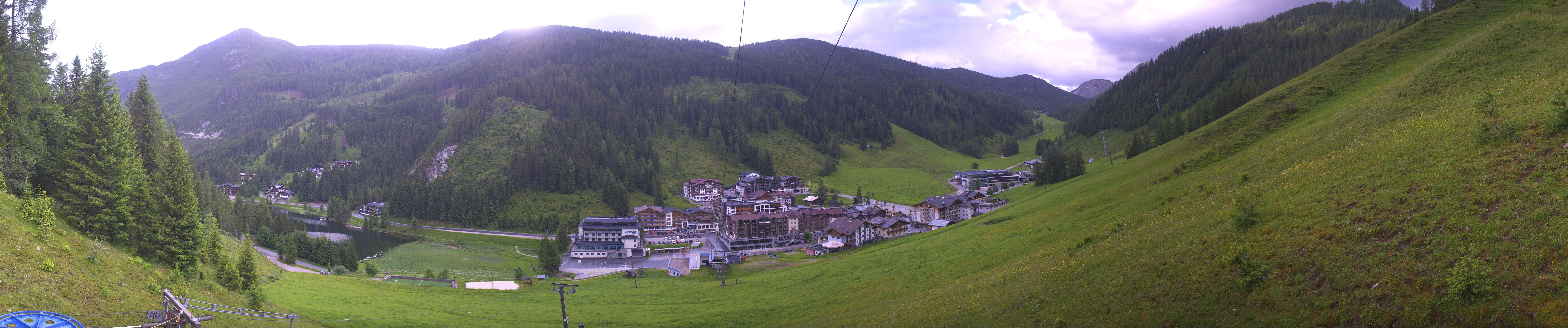 Archiv Foto Webcam Panoramablick Rosskopfbahn in Zauchensee