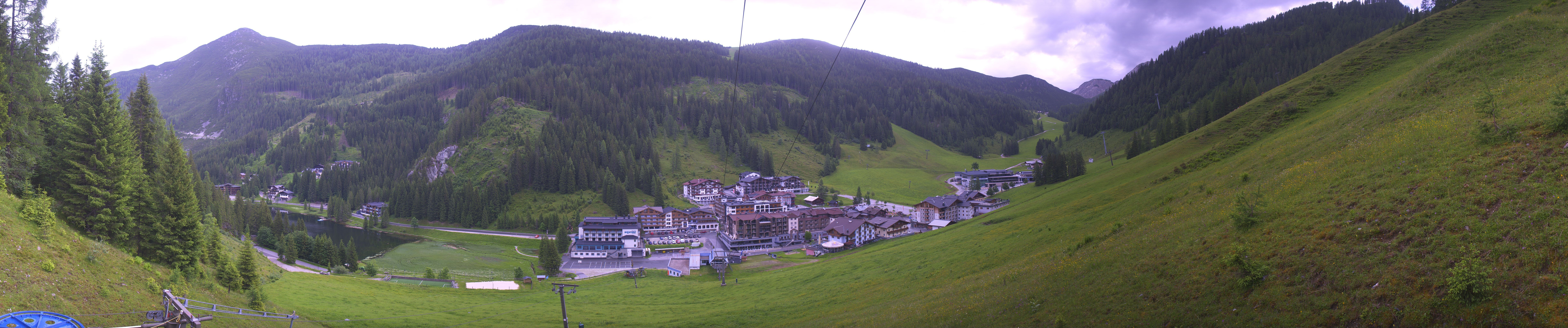 Archiv Foto Webcam Panoramablick Rosskopfbahn in Zauchensee