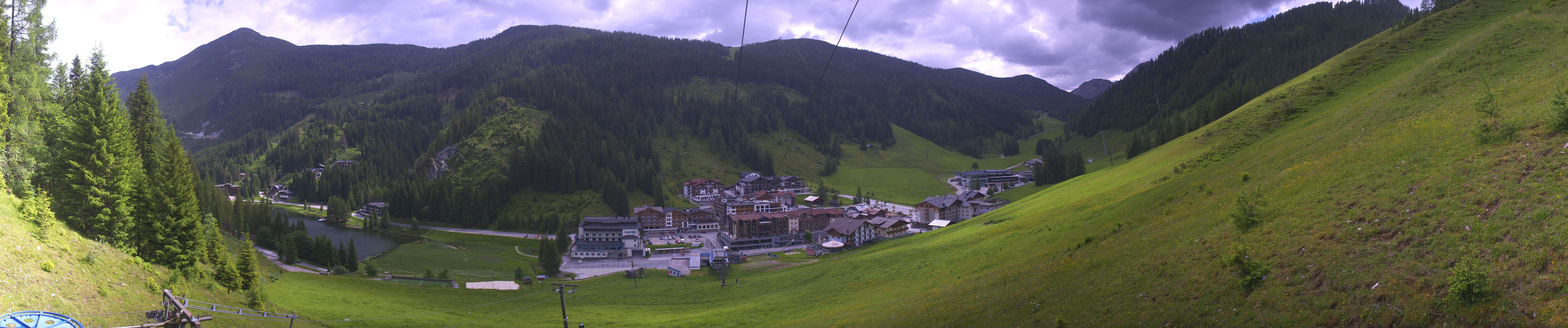 Archiv Foto Webcam Panoramablick Rosskopfbahn in Zauchensee