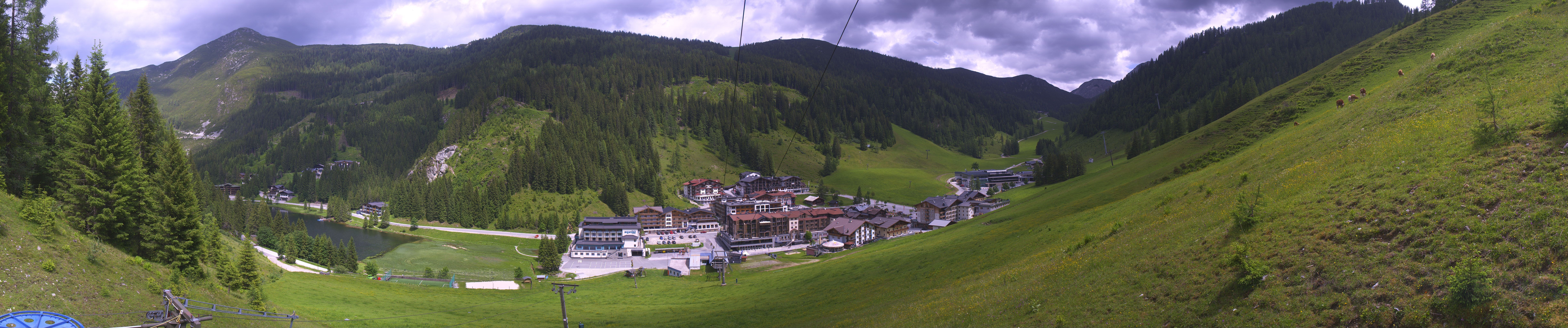 Archived image Webcam Zauchensee - Rosskopf