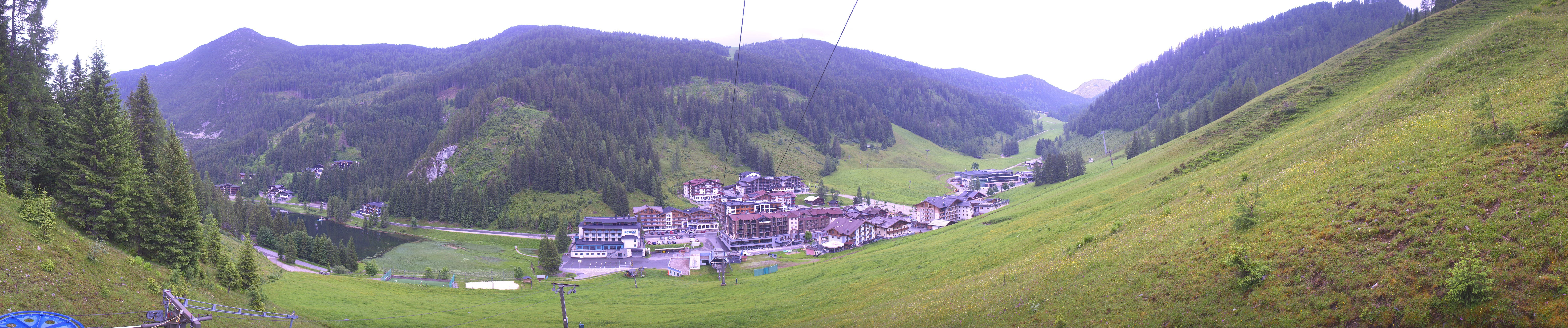 Archiv Foto Webcam Panoramablick Rosskopfbahn in Zauchensee
