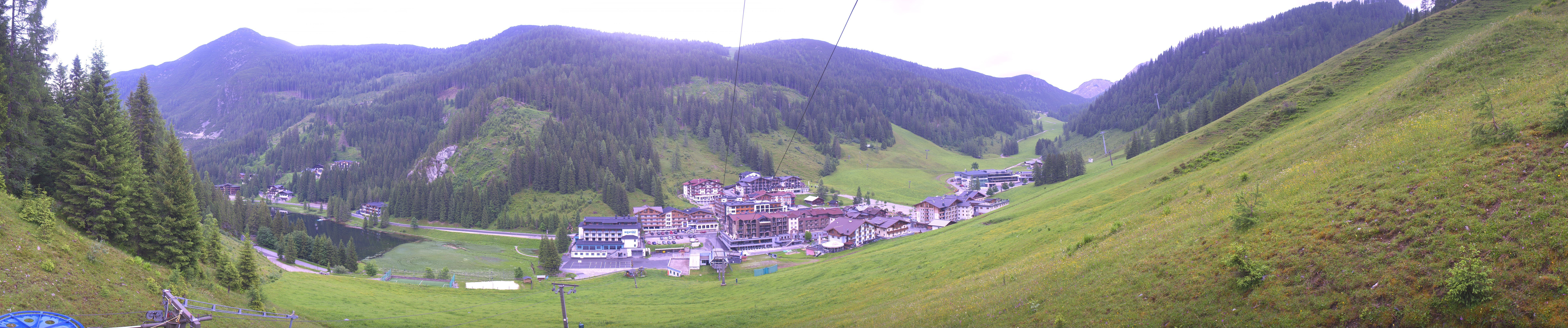 Archiv Foto Webcam Panoramablick Rosskopfbahn in Zauchensee