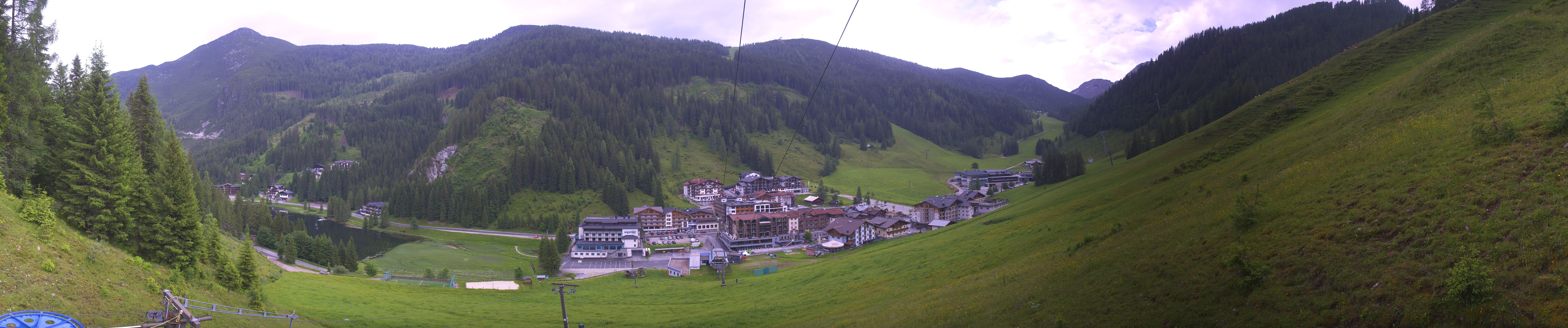 Archiv Foto Webcam Panoramablick Rosskopfbahn in Zauchensee