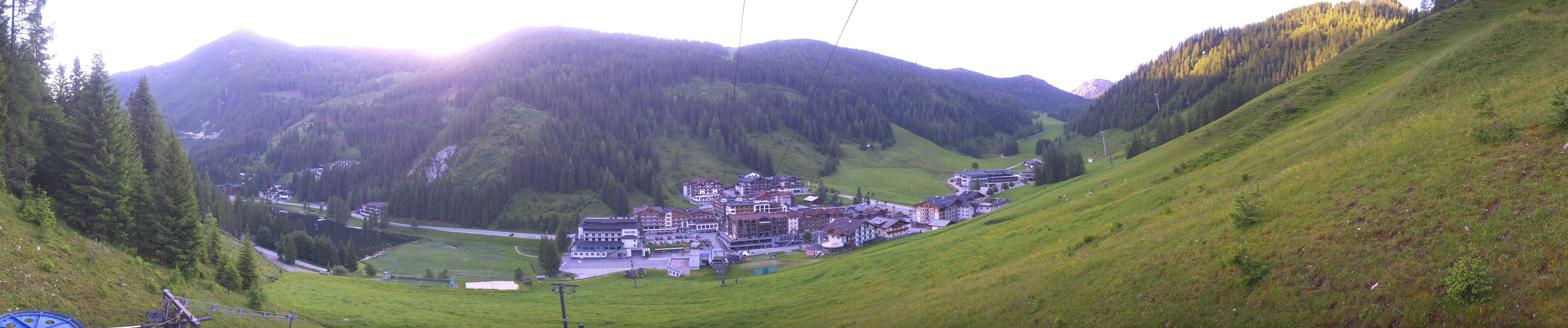 Archiv Foto Webcam Panoramablick Rosskopfbahn in Zauchensee