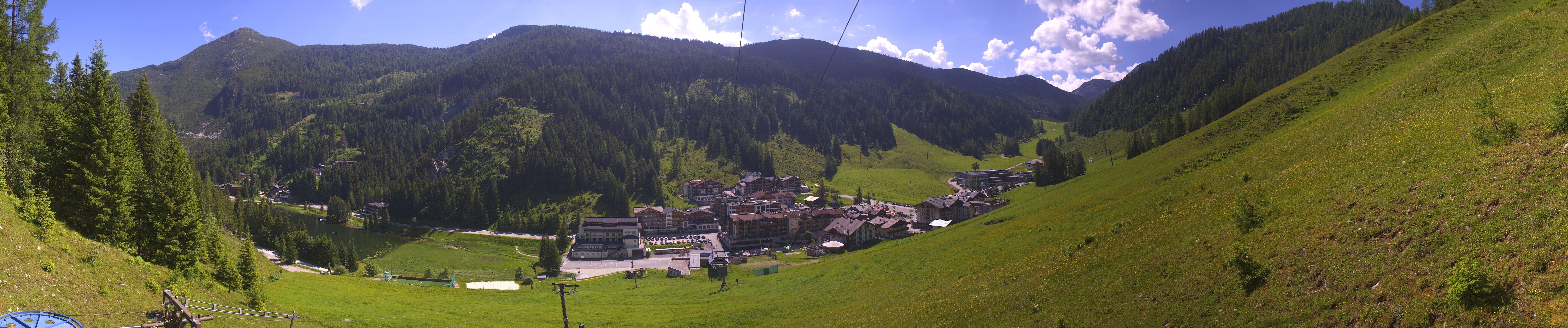 Archiv Foto Webcam Panoramablick Rosskopfbahn in Zauchensee