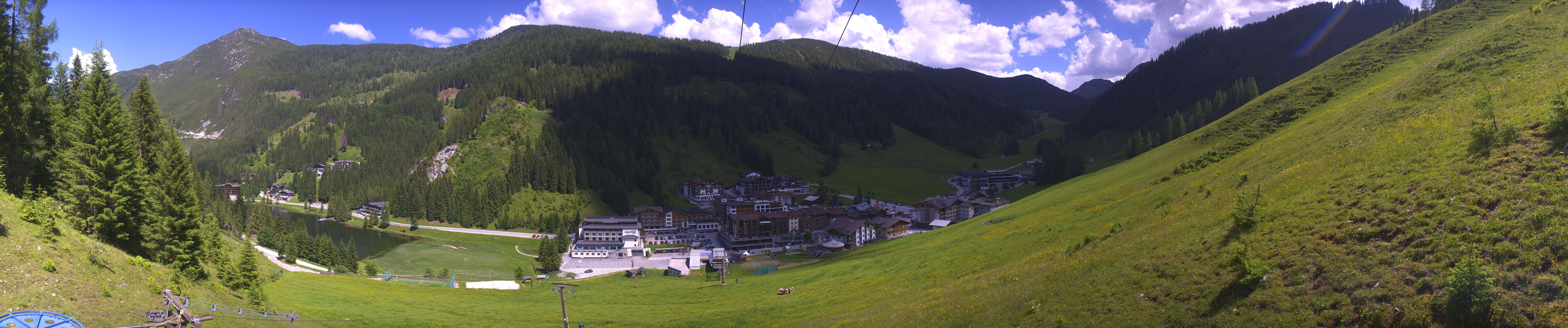 Archiv Foto Webcam Panoramablick Rosskopfbahn in Zauchensee