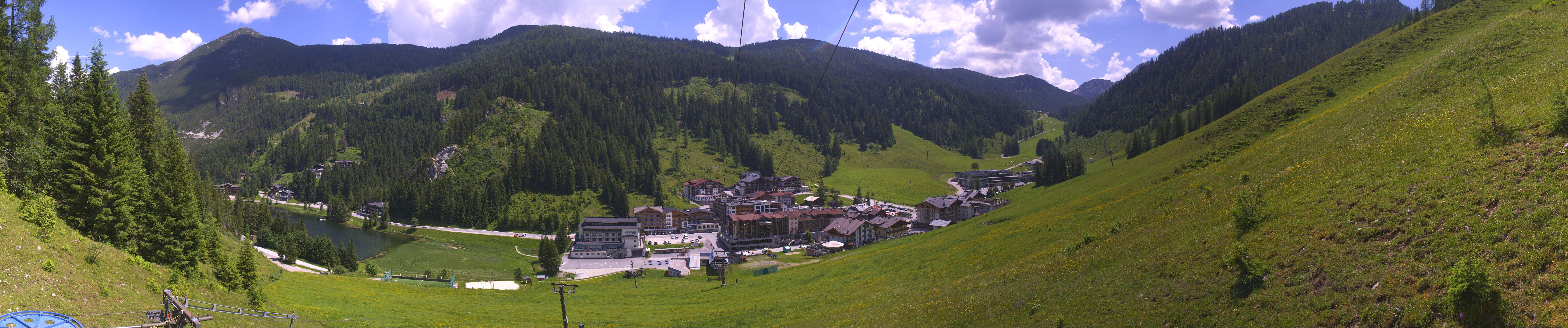 Archived image Webcam Zauchensee - Rosskopf