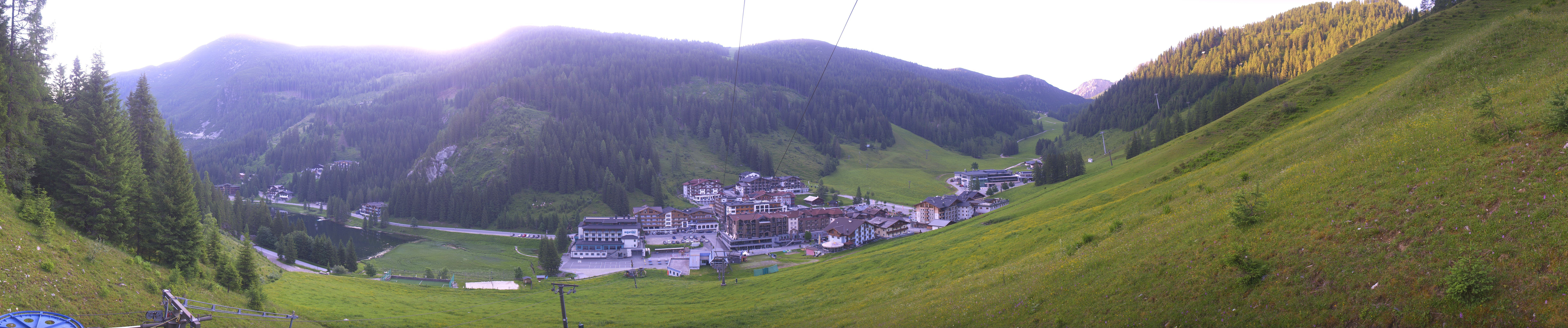 Archiv Foto Webcam Panoramablick Rosskopfbahn in Zauchensee