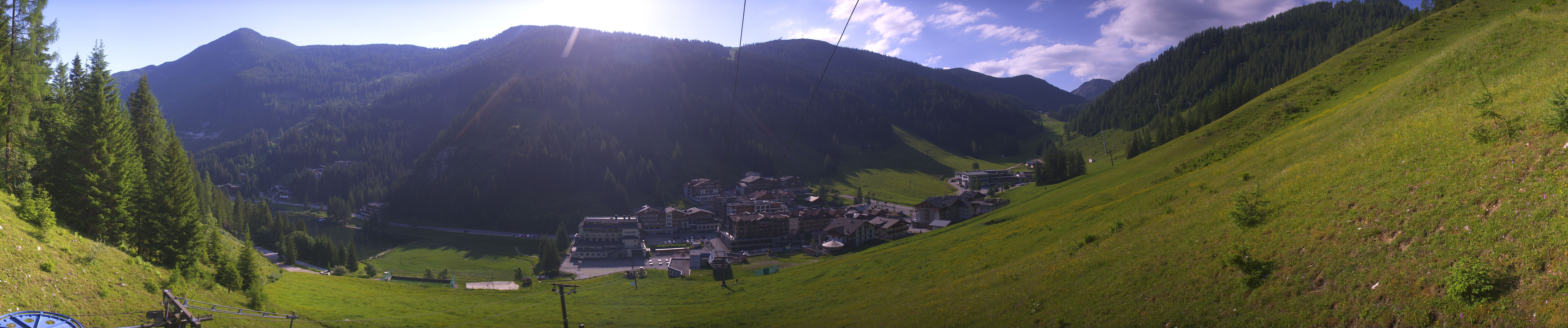 Archiv Foto Webcam Panoramablick Rosskopfbahn in Zauchensee