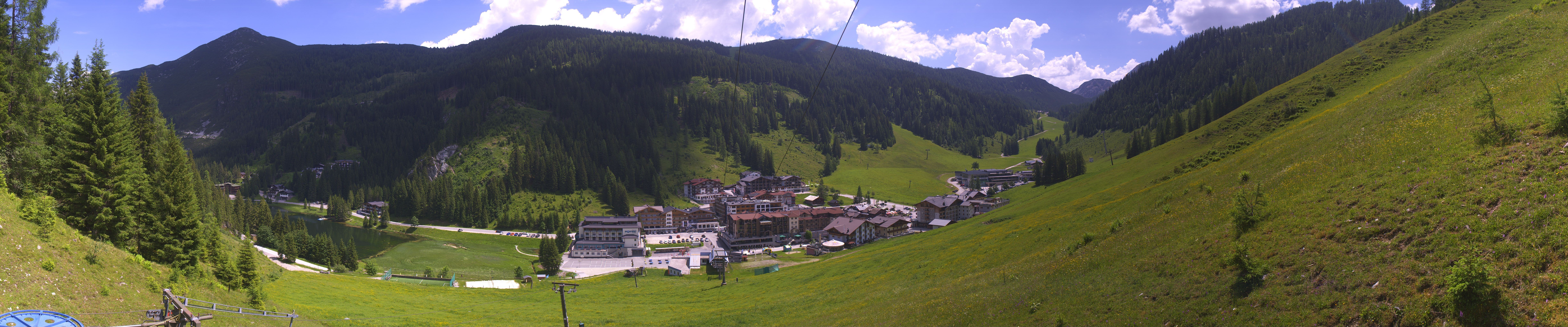 Archiv Foto Webcam Panoramablick Rosskopfbahn in Zauchensee