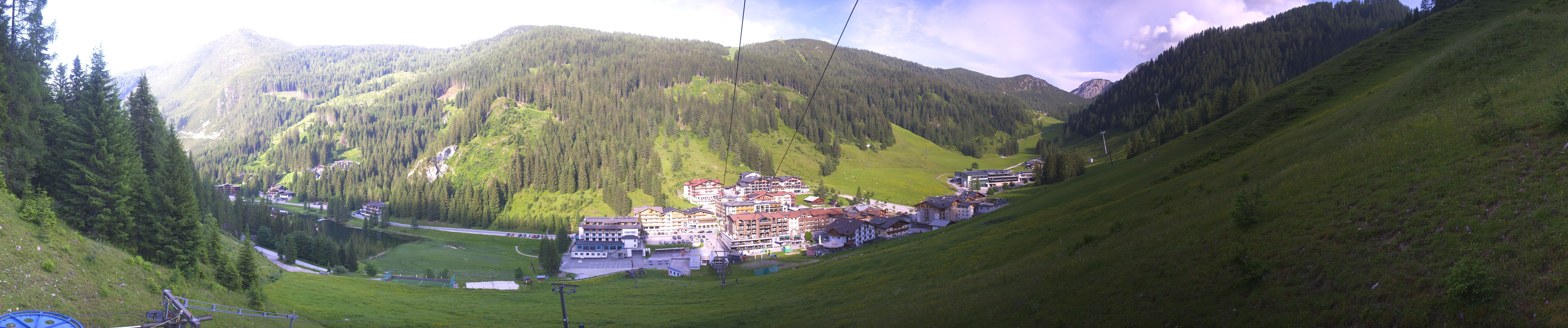 Archiv Foto Webcam Panoramablick Rosskopfbahn in Zauchensee