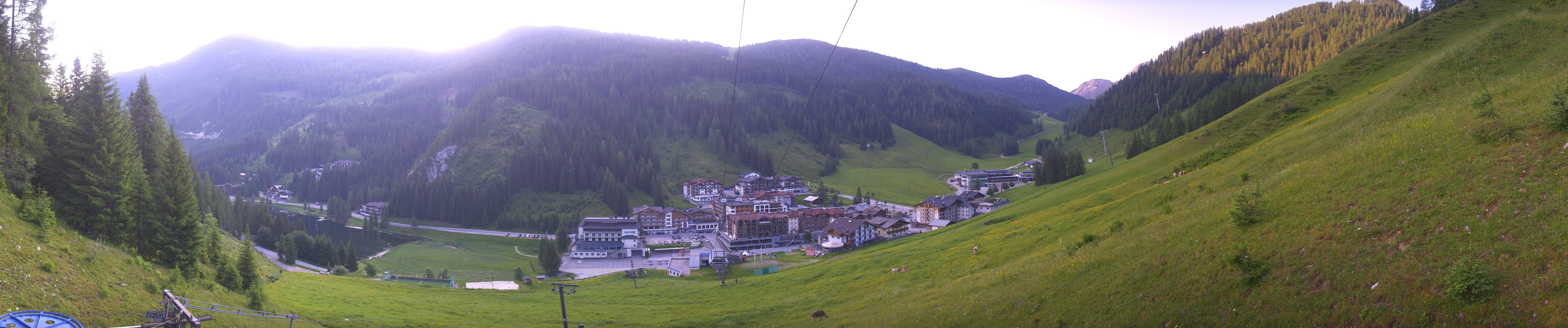Archiv Foto Webcam Panoramablick Rosskopfbahn in Zauchensee