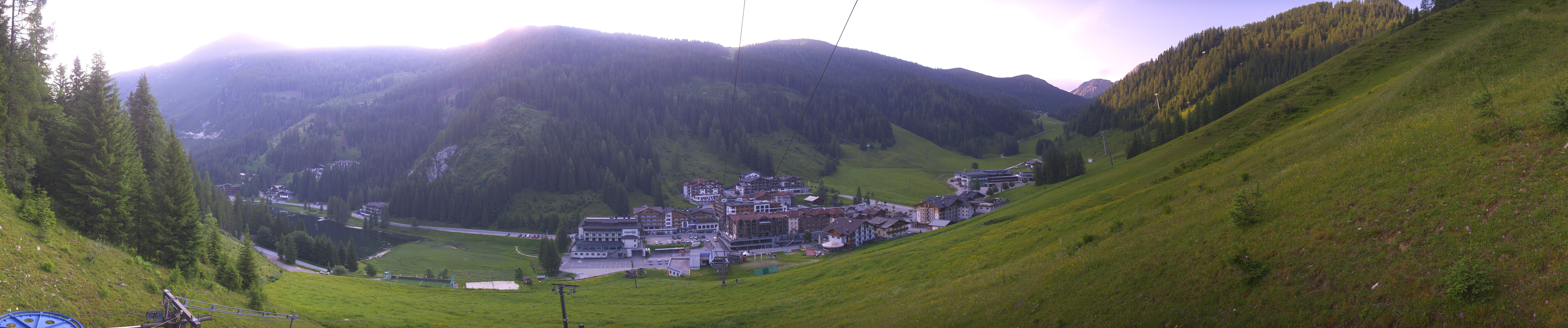 Archiv Foto Webcam Panoramablick Rosskopfbahn in Zauchensee