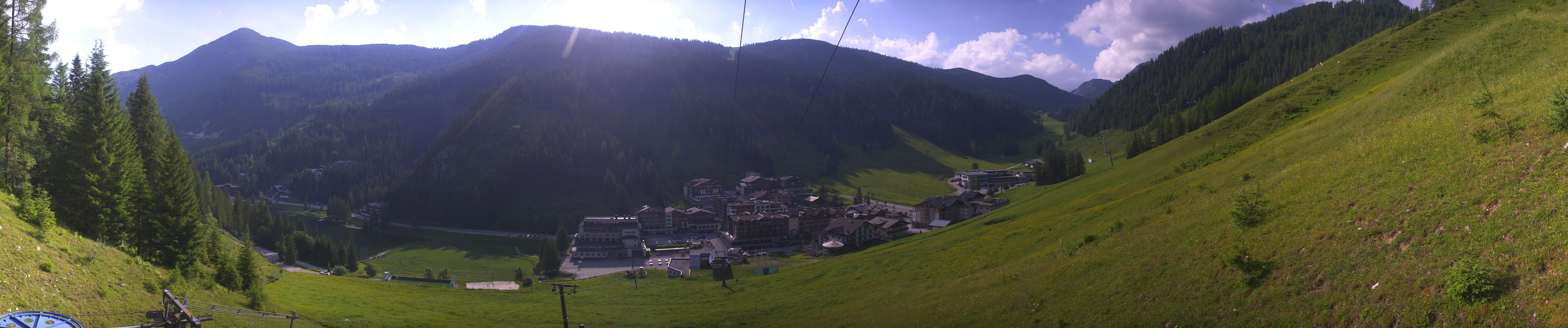 Archiv Foto Webcam Panoramablick Rosskopfbahn in Zauchensee