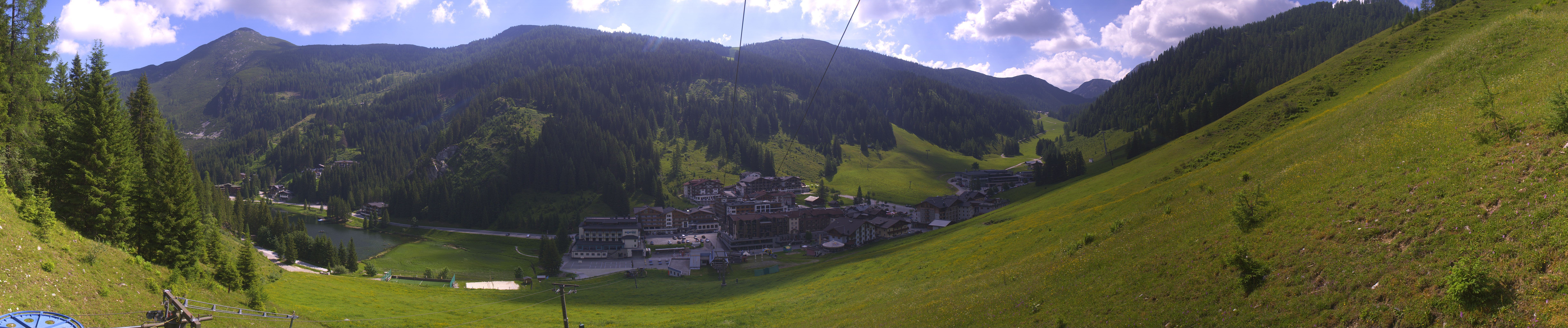 Archiv Foto Webcam Panoramablick Rosskopfbahn in Zauchensee