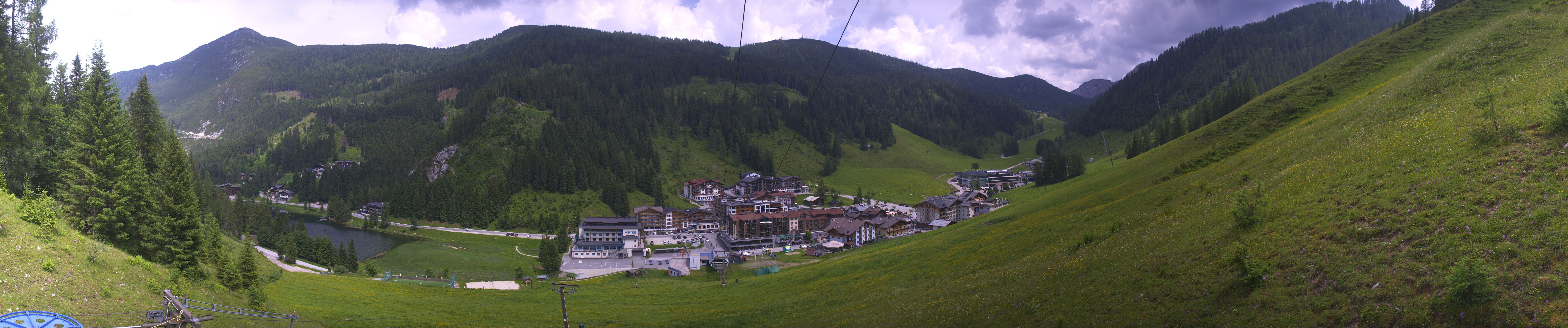 Archiv Foto Webcam Panoramablick Rosskopfbahn in Zauchensee