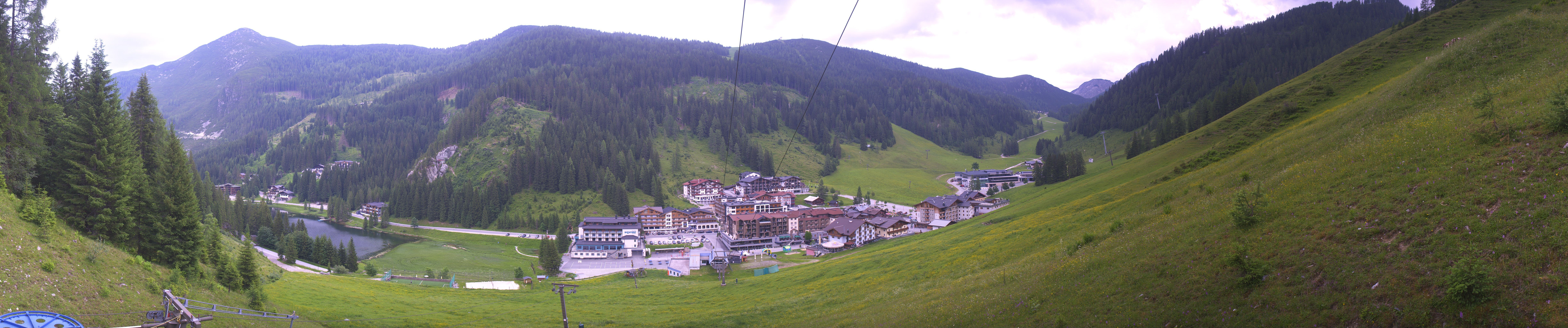 Archiv Foto Webcam Panoramablick Rosskopfbahn in Zauchensee