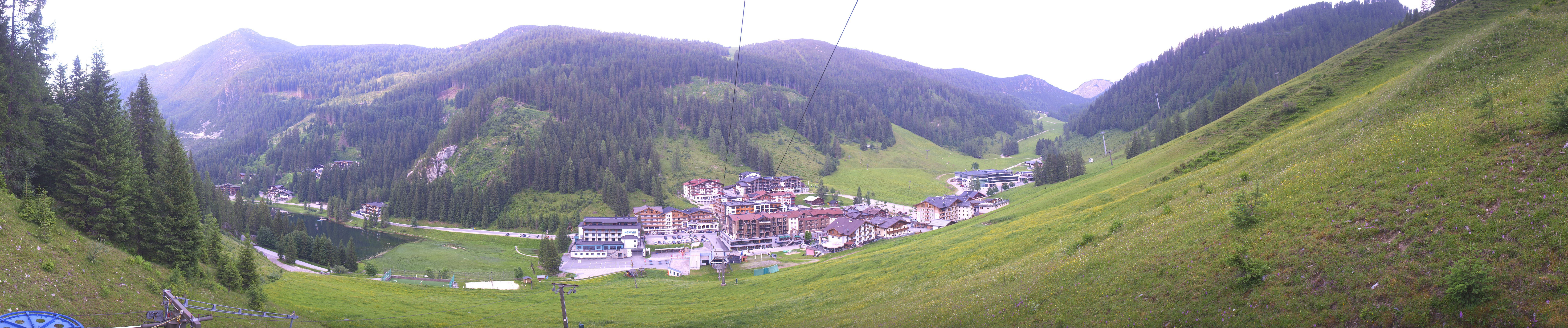 Archiv Foto Webcam Panoramablick Rosskopfbahn in Zauchensee