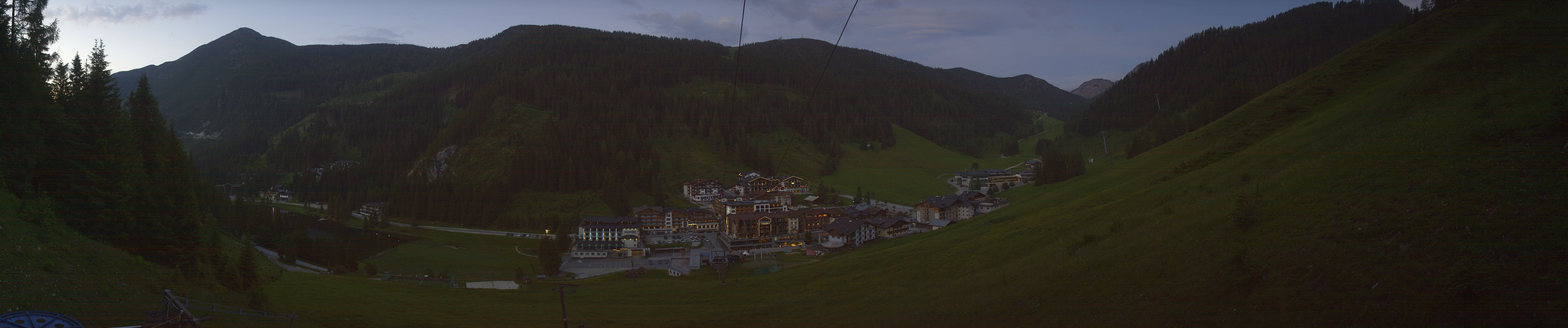 Archiv Foto Webcam Panoramablick Rosskopfbahn in Zauchensee