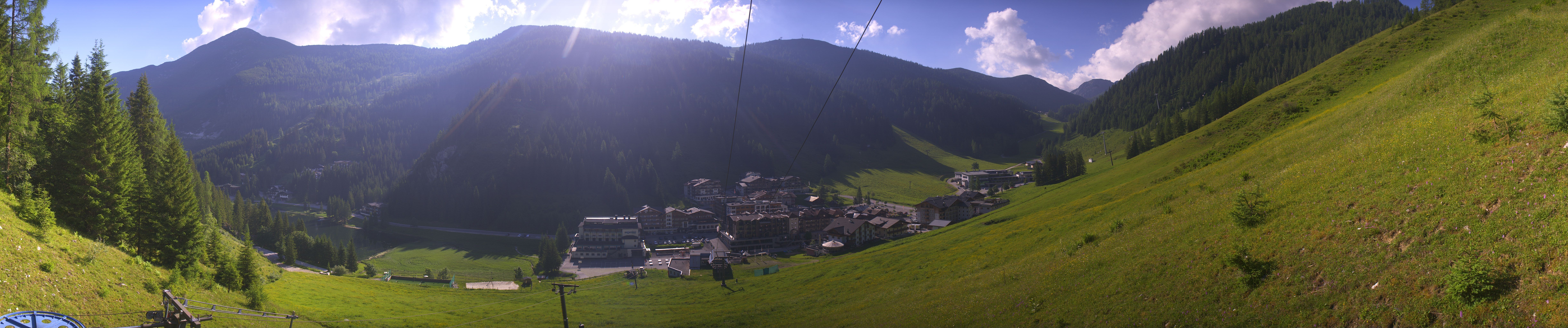 Archiv Foto Webcam Panoramablick Rosskopfbahn in Zauchensee