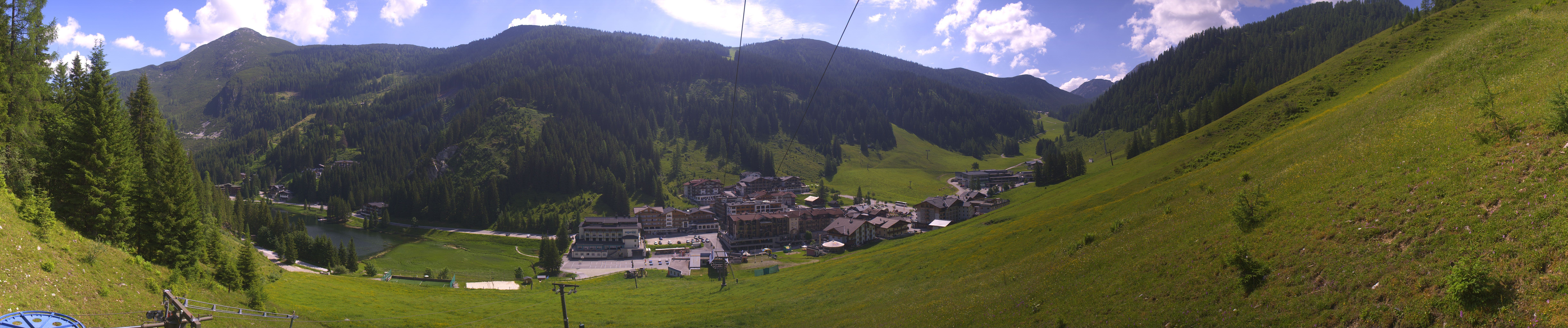 Archiv Foto Webcam Panoramablick Rosskopfbahn in Zauchensee