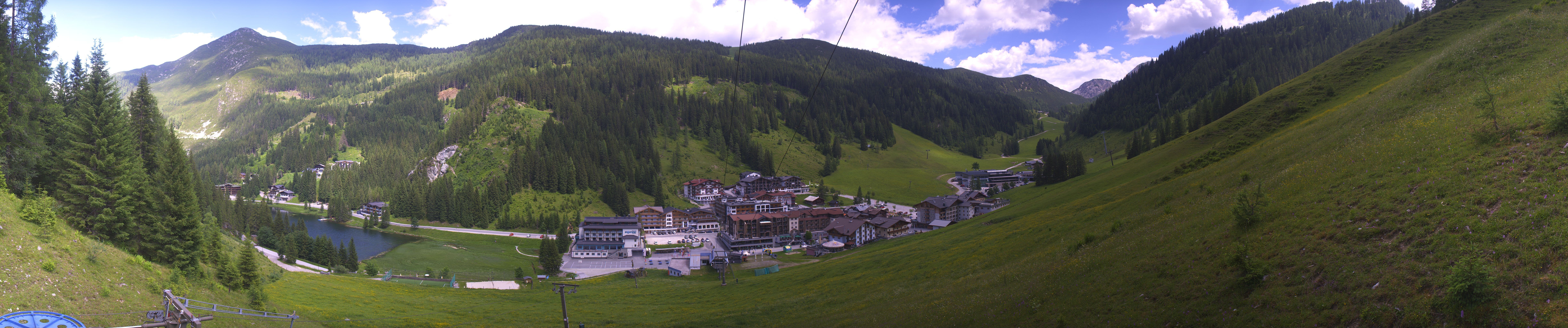 Archiv Foto Webcam Panoramablick Rosskopfbahn in Zauchensee