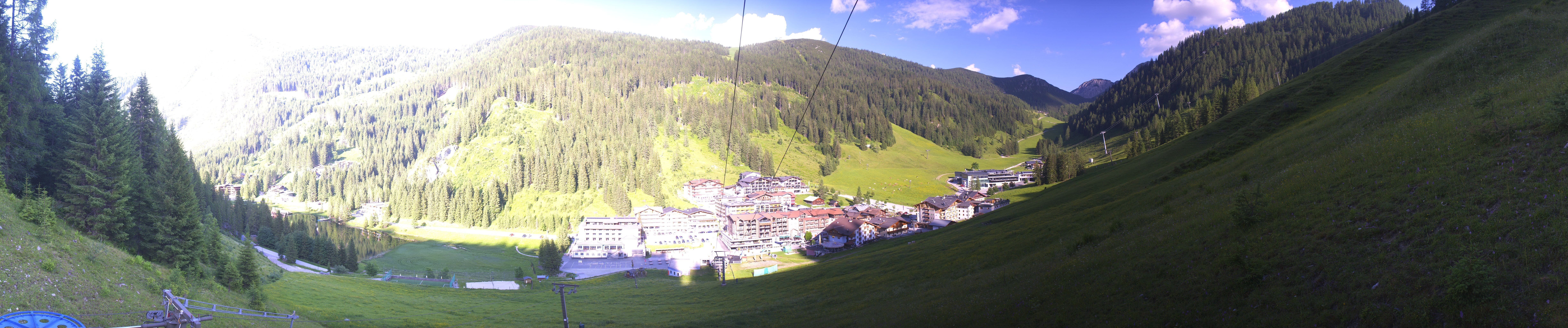 Archiv Foto Webcam Panoramablick Rosskopfbahn in Zauchensee