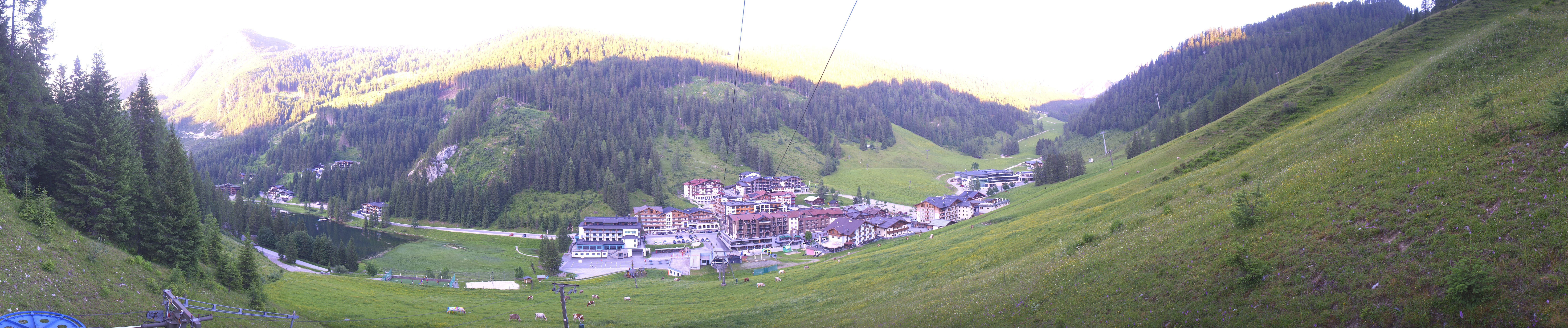 Archiv Foto Webcam Panoramablick Rosskopfbahn in Zauchensee