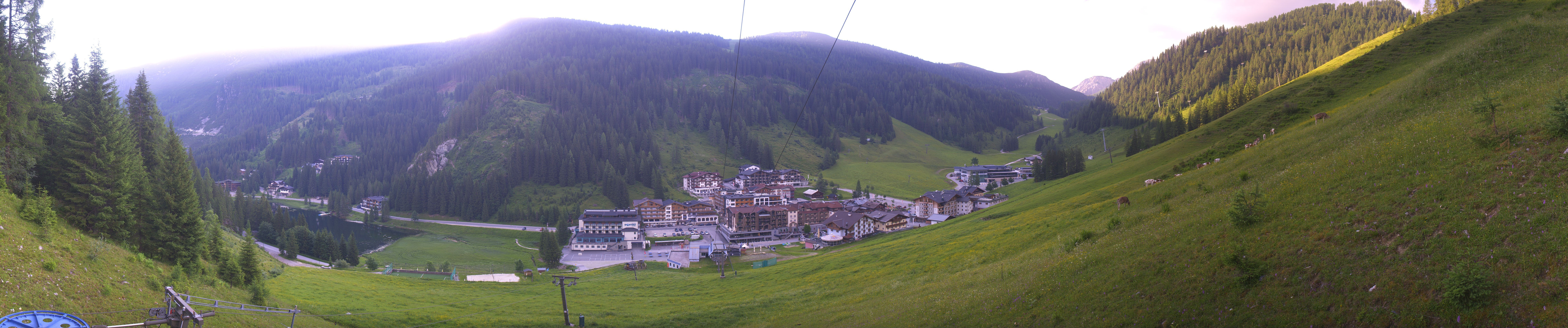 Archiv Foto Webcam Panoramablick Rosskopfbahn in Zauchensee