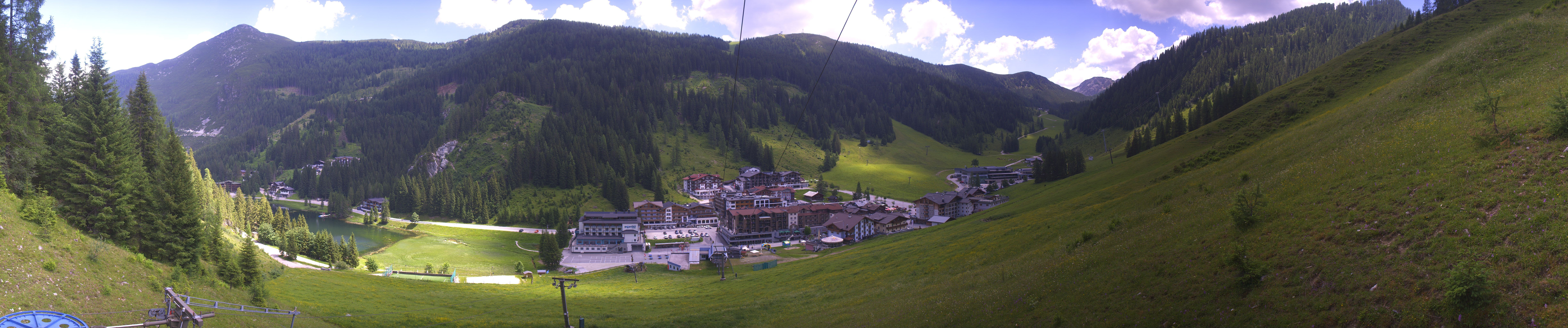 Archiv Foto Webcam Panoramablick Rosskopfbahn in Zauchensee