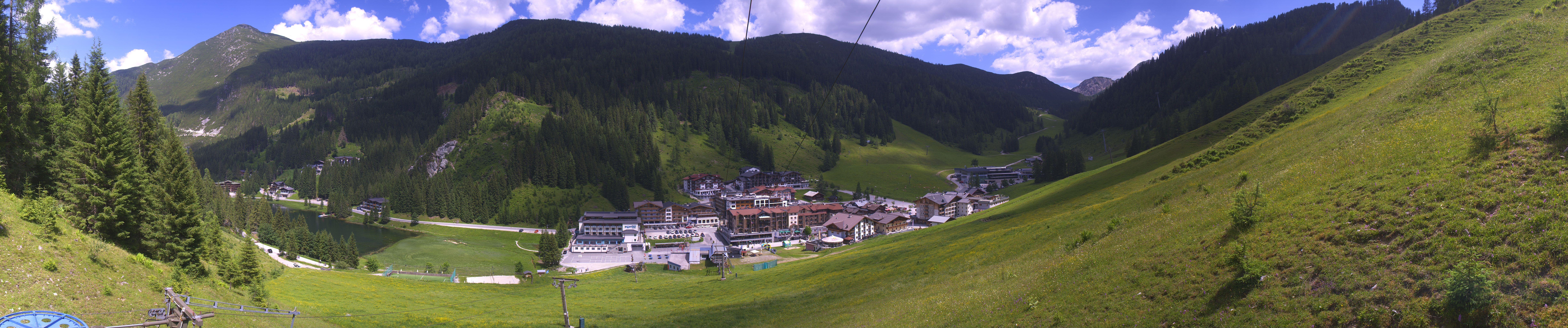 Archiv Foto Webcam Panoramablick Rosskopfbahn in Zauchensee